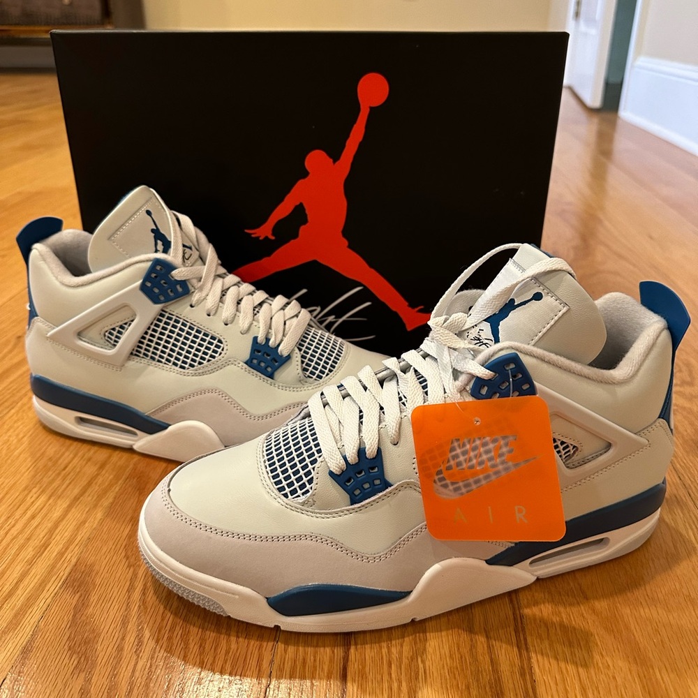 Air Jordan 4 Military Industrial Blue - Men’s Size 12